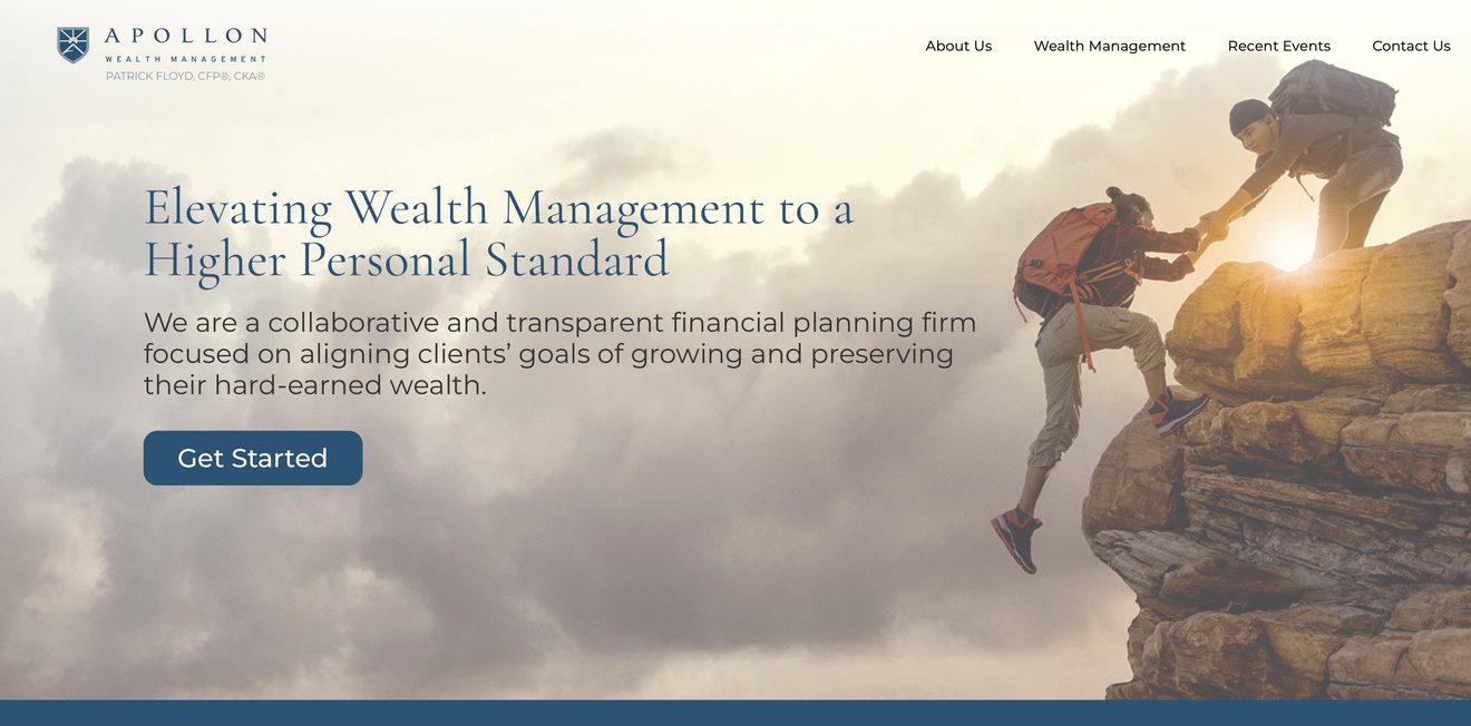 Patrick Floyd — Apollon Wealth website